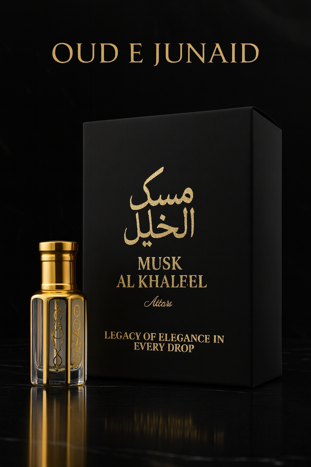Oud e Junaid 12ml – A Legacy of Timeless Luxury